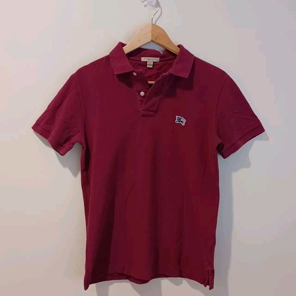 Burberry Red‎ Polo Shirt